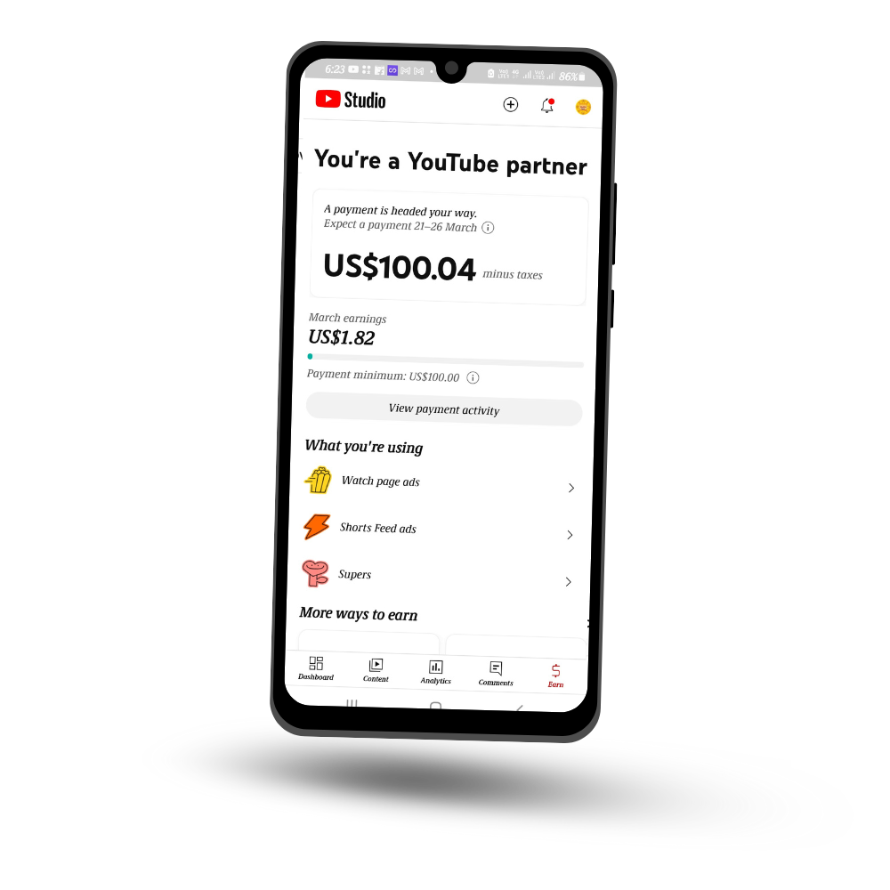 Aged YouTube Channel