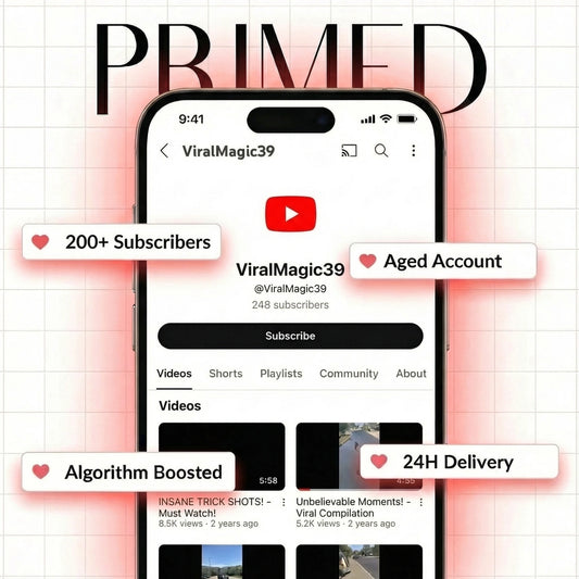 Primed YouTube Channel