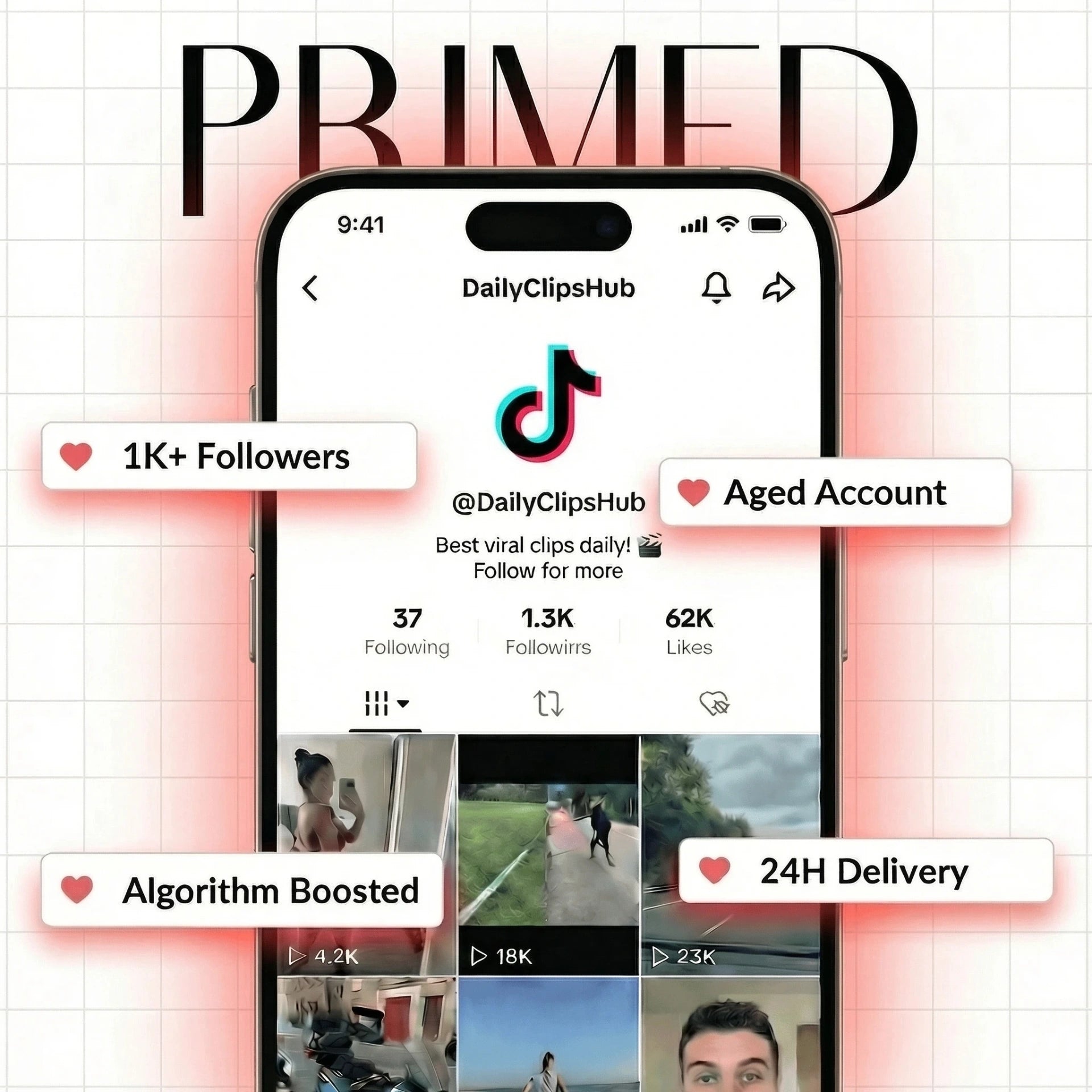 Primed TikTok Account
